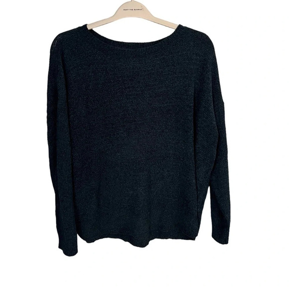 Ellen Tracy Dark Blue Soft Sweater XL - Picture 1 of 3